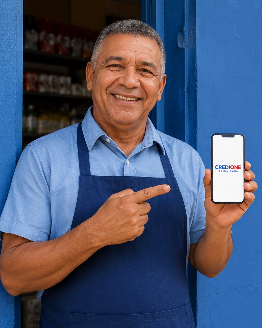 Dueño de un comercio aliado de CrediOne